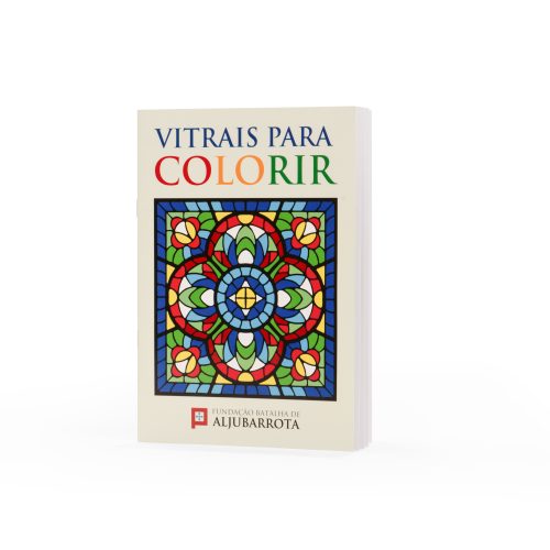 Livro Vitrais para colorir
