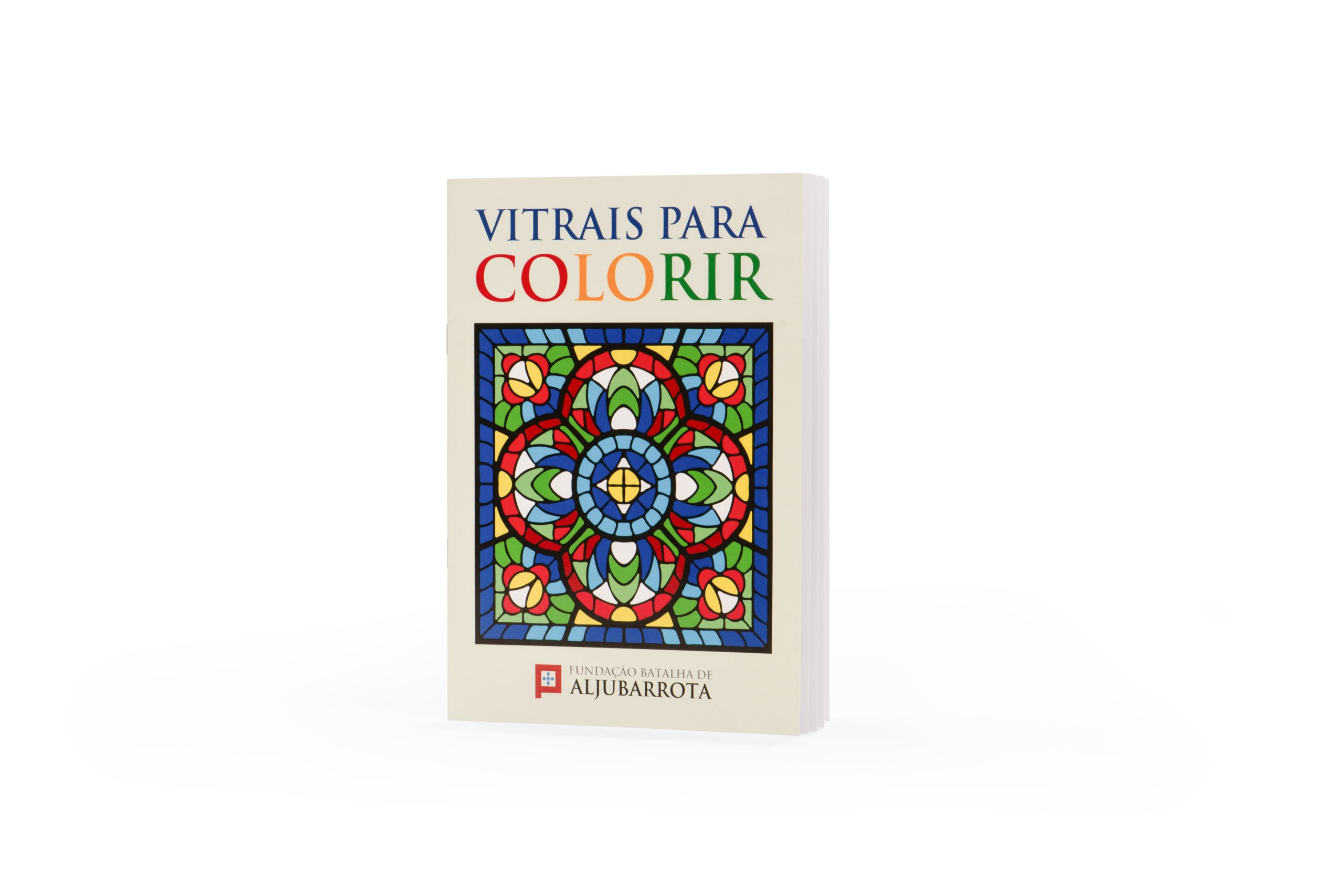 Livro Vitrais para colorir